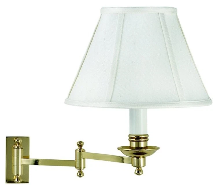 House of Troy LL660 Swing Arm Wall Sconce - Brass - Image 1 of 1