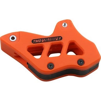 Guía de cadena trasera TM Design Works de fábrica 2 naranja para 07-20 KTM Husqvarna Foto 1 de 1