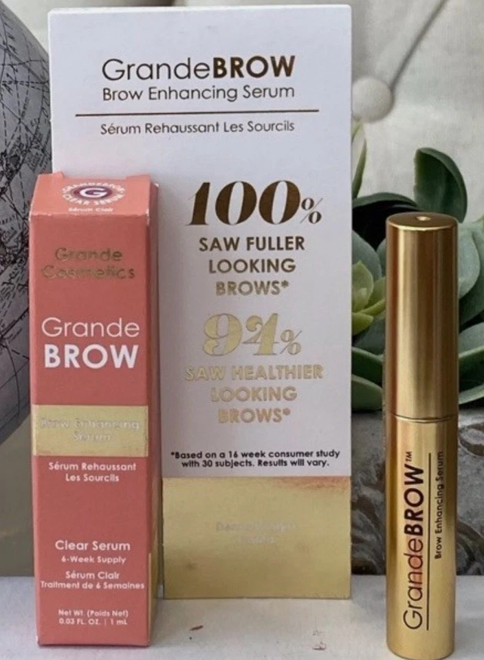 GrandeBROW Enhancing Clear Serum - 1mL/.03oz Travel Size NIB - Image 1 of 1