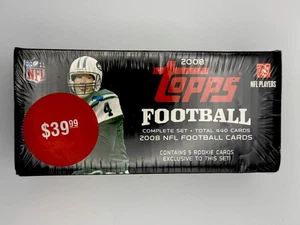 Juego completo sellado de fábrica Topps NFL Football One 2008 - 445 tarjetas en total - Imagen 1 de 6