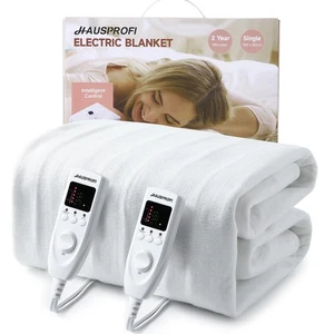 HAUSPROFI Electric Blanket King Size, Heated Underblanket Bed Warmer with Dual - Picture 1 of 5