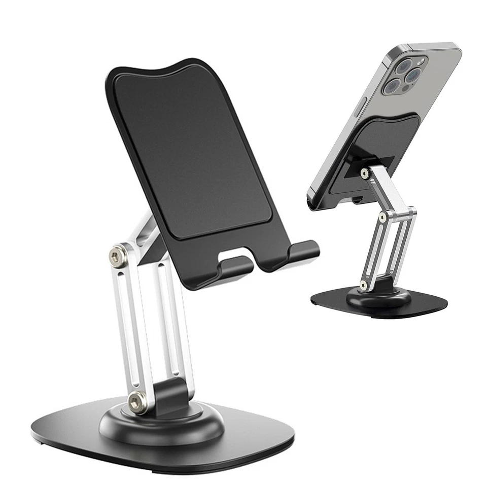 Adjust Cell Phone Tablet Desktop Stand Desk Holder Mount Cradle For ipad iphone - Image 1 of 4