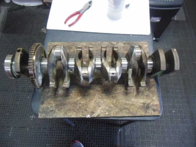 BMW 528I 2007-2013 cigüeñal 3,0 L automático 456203 Foto 1 de 4