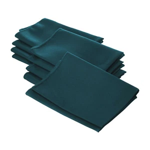 LA Linen Pack-10 Polyester Poplin Napkin 18 by 18-Inch. Made in USA - Picture 1 of 42