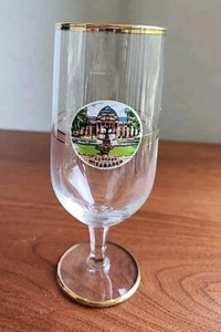 0,25L Kurhaus Wiesbaden Pils mit Goldrand & Fuß - Bild 1 von 4