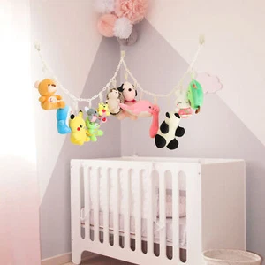 2M Plush Toy Holder Stuffed Animals Storage Chain Toy Chain Organizer 20 Clips - Picture 1 of 9