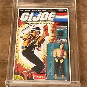Selten 2002 Funskool India Gijoe Quick Kick versiegelt MOC - Bild 1 von 9