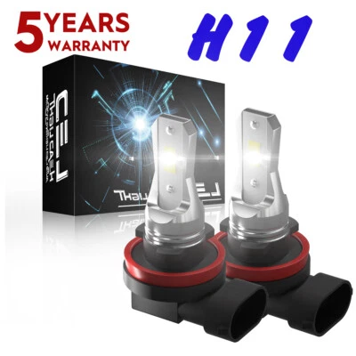 Bombillas LED blancas brillantes H11 para Can-Am Outlander Max 850 XT 2019-2022 Foto 1 de 4