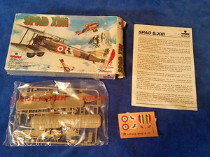 ESCI 1:72 scale Spad XIII Plane #9018 Made in Italy Model open But Complete - Picture 1 of 1
