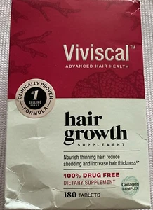 Viviscal Professional Hair Growth Tablets For Women - 180 Tablets Exp 05/2026 - Picture 1 of 6