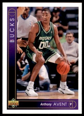 1993-94 Upper Deck #115 Anthony Avent - Image 1 of 2