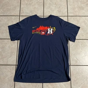 Houston Astros Nike City Connect Tri-Blend Shirt Mens XXL - Picture 1 of 5