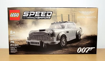 LEGO SPEED CHAMPIONS: 007 Aston Martin DB5 (76911) 1963 to 1965 Classic Antique - Image 1 of 4