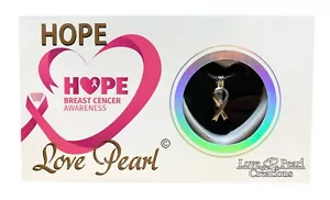 HOPE Breast Cancer Awareness Love Pearl Creation Necklace Kit with 16" Chain - Picture 1 of 5