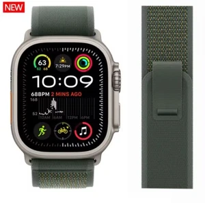 Trail Loop Band for iWatch Ultra - Dark Green, No Orange Tab M/L (49mm) - Zdjęcie 1 z 3