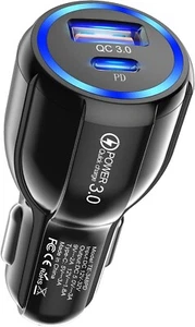 HORJOR Allume Zigarre USB Chargeur Voiture C Adapter Preis...  - Bild 1 von 10