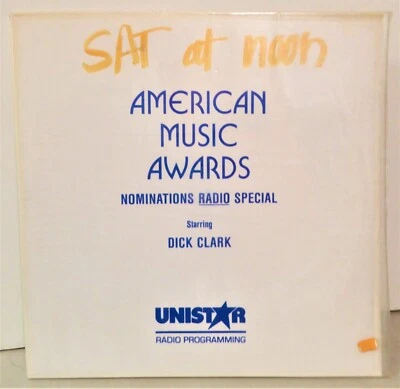 Radio Show -American Music Awards -Dick Clark 1990 RARE 3hours on 3 LP's PROMO   Foto 1 de 4