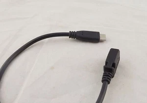 USB 3.1 Type C Male Plug to Mini USB 2.0 Female Charger Data Sync Adapter Cable - Picture 1 of 6