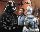 Star Wars - Dave Prowse - Jeremy Bulloch - Billy Dee Williams - John Morton JSA