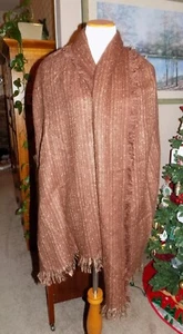 NWT Simply Noelle Brown Scarf or Wrap - Picture 1 of 7