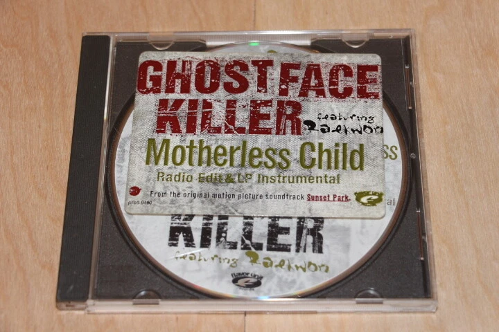 GHOSTFACE KILLAH - Motherless Child Promo CD Single 1996 RAEKWON Wu-Tang Clan Foto 1 de 4