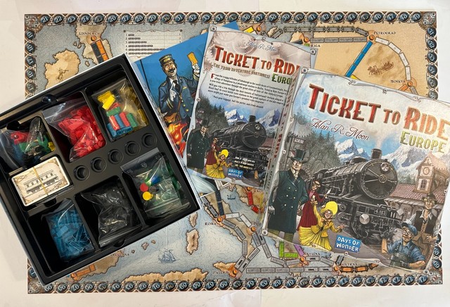 Place Games Kit Ticket to Ride 3 Expansões de Jogo de Tabuleiro Galapagos  TTR010