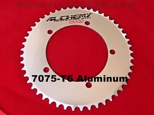 Encadenante MOJO Alquimia Engranaje Fijo 49T 7075-T6 * 130 mm BCD Pista 1/8" - PLATEADO - Imagen 1 de 2