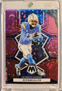 2022 Panini Mosaic No Huddle Purple Mosaic Prizm /20 Keenan Allen #103 - Picture 1 of 2
