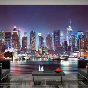 3d wallpaper xxxl non-woven home wall decor mural art New York d-B-0034-a-b - Picture 1 of 2