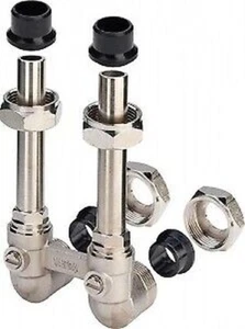 Viega Sanfix Fosta Radiator Connection Set 15mm x 3/4" - Picture 1 of 1