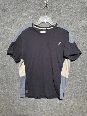 Camiseta Kangol Vintage Azul Crew Logo Grande Talla XL B4 Foto 1 de 4