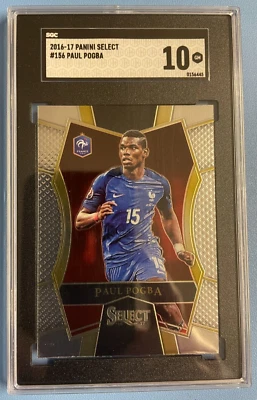 2016-2017 Panini Select #156 Paul Pogba France SGC 10 Gem Mint - Image 1 of 2