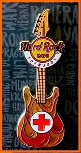 Guitarra Hard Rock Cafe Foxwoods 2017 American Red Cross Charity Le Pin - Imagen 1 de 1