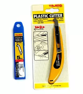1set Plastic Acrylic Sheet Cutter LC-701 + Spare Blade Knife LB-70A Japan TAJIMA - Picture 1 of 5