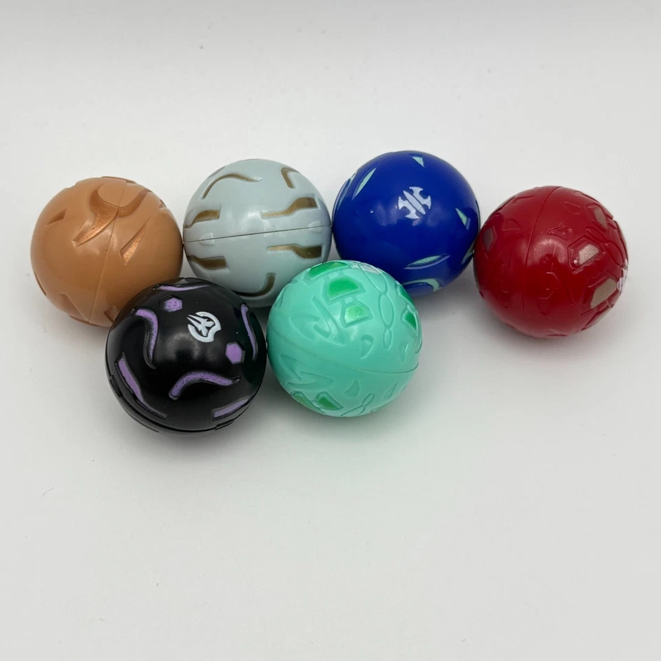 Bakugan Battle Brawlers 6 bolas no morfantes 2008 piezas de repuesto piezas Foto 1 de 1