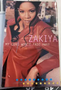 Zakiya - MY LOVE WONT FADE (Cassette) Single - Picture 1 of 2