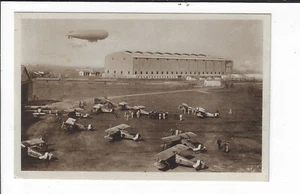 Aeroporto Dirigibili di Ciampino RPPC Postcard p2162 - Picture 1 of 2