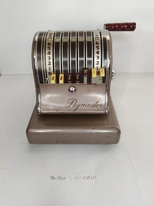 PAYMASTER Manual Cashier Check or Money Order Printer Mechanical Check Writer - Picture 1 of 14
