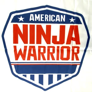 Annfly American Ninja Warrior Flag Shield Banner Competition ANW Race Gym 3x5 ft - Picture 1 of 4