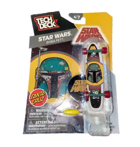 2014 TECH DECK SANTA CRUZ STAR WARS BOBA FETT HELM SKATEBOARD REPLICA SPIELZEUG NEU - Bild 1 von 3