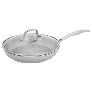 Henckels Clad H3 10-inch Stainless Steel Fry Pan with Lid - Picture 1 of 7