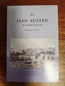 Jane Austen : A Family Record by Deirdre Le Faye 2003 Trade Paperback Very Good - Imagen 1 de 9