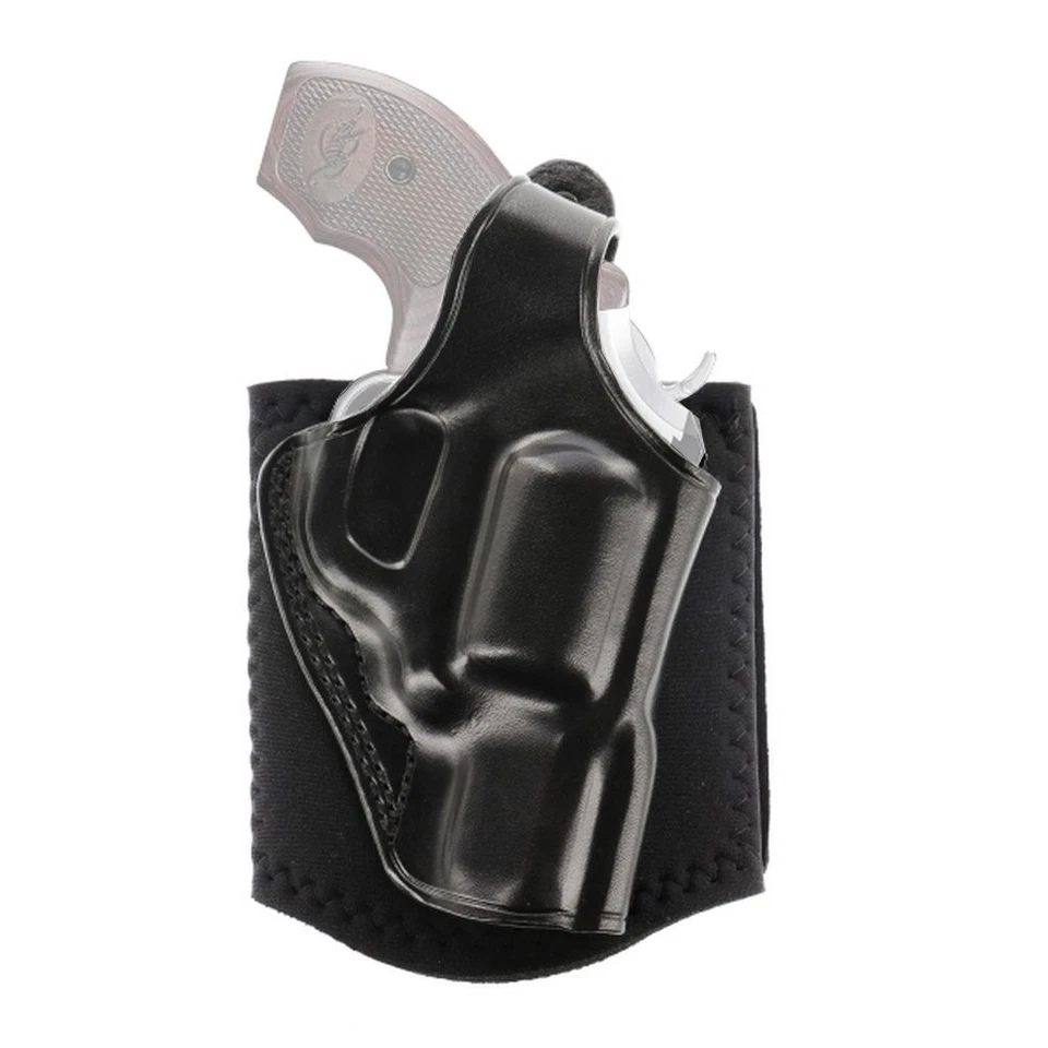 Galco Ankle Glove S&w J FR 36 2" Thumb Break Retention Right Black AG160B