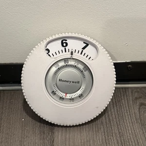 Honeywell Home T87N1026 Premier White Manual Thermostat Heat/Cool Systems USA - Picture 1 of 6
