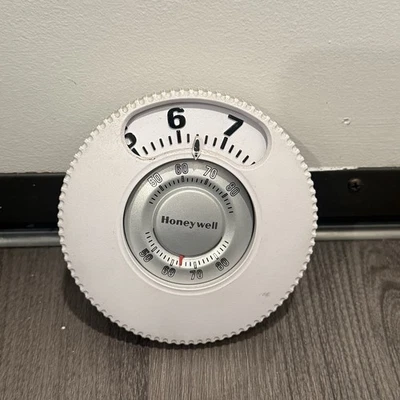 Termostato manual Honeywell Home T87N1026 Premier blanco sistemas de calefacción/refrigeración EE. UU. Foto 1 de 4