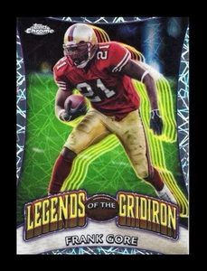 2024 #LOG23 Frank Gore Topps cromo leyendas de la rejilla refractores Lazer - Imagen 1 de 3