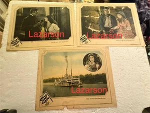 UNCLE TOM'S CABIN 3 LOBBY CARDS 1927 HARRIET BEECHER STOWE ANTI-SLAVERY - Picture 1 of 14