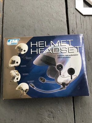 NEW in box J&M Helmet Headset, HS-ECD374-FL UNIVERSAL FLIP/FRONT - Image 1 of 4