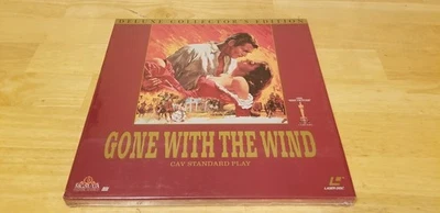 УНЕСЕННЫЕ ВЕТРОМ 5-лазерный диск LD в коробке набор совершенно новый запечатанный коллекционное издание - Изображение 1 из 4