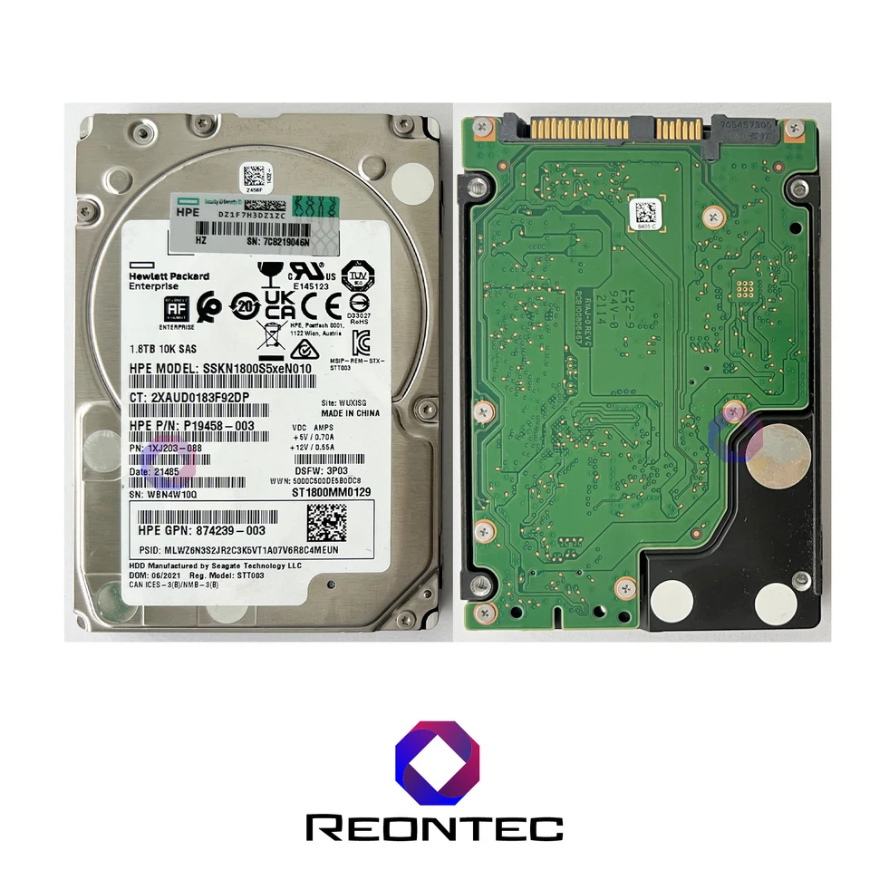 Seagate 1,8TB SAS HDD 2,5" Disco Rigido ST1800MM0129 - Immagine 1 di 1